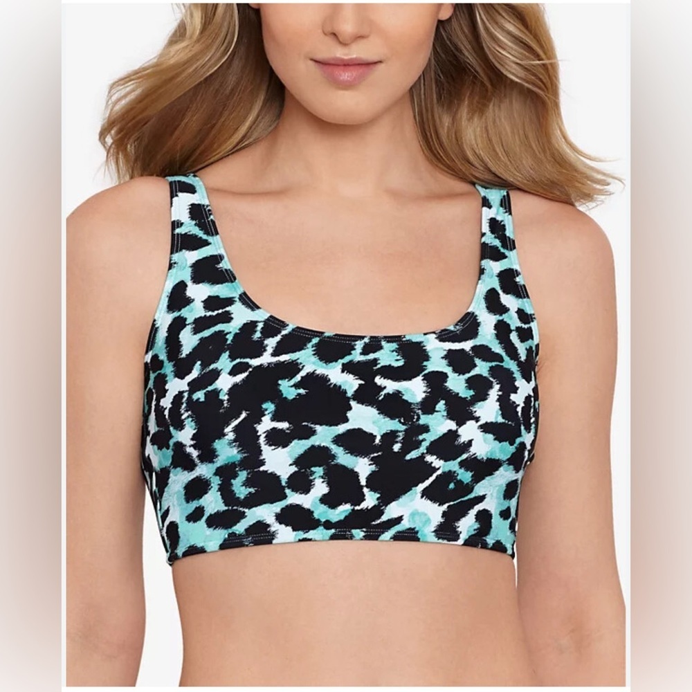 Salt + Cove Spot On Tankini Top M
